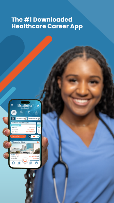 StaffDNA - Healthcare Careers Screenshot