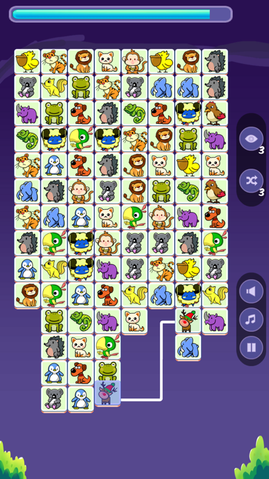 Pet Pairs Match - Onet Puzzle Screenshot