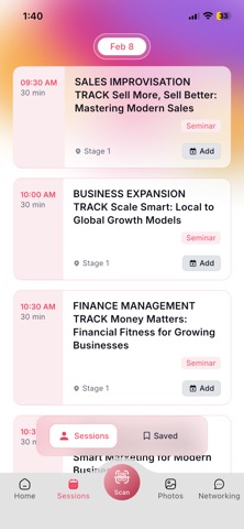 MediaOne Business Conclave iPhone screenshot