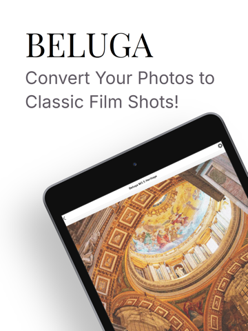 BELUGA - Classic Film Filters app screenshot