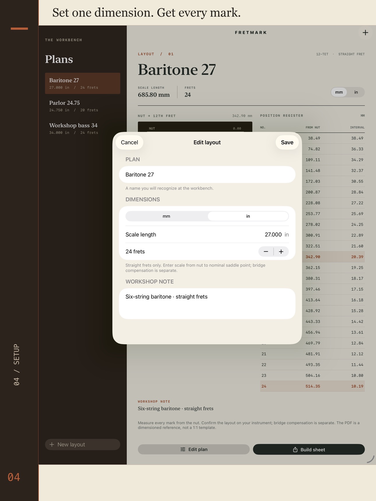 Screenshot 9 of Fretmark