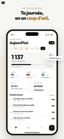 Grizzly – Compteur de calories screenshot