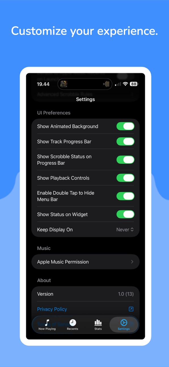 iPhone screenshot
