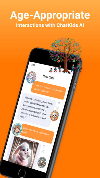 Chat Kids: Safe AI for Family Screenshot