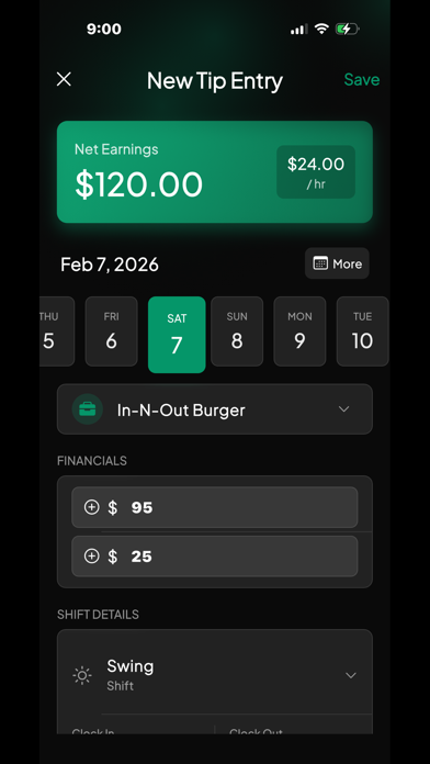 Screenshot #2 pour Tip Bucket Pro