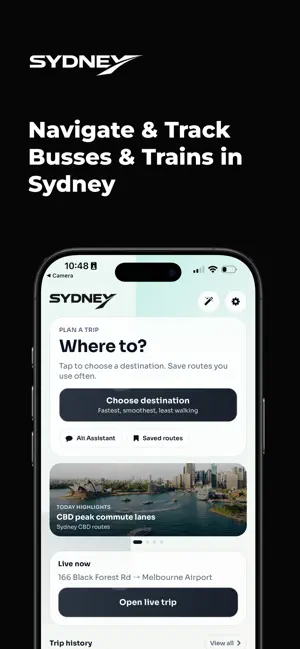 Sydney Buss & Train Tracker screenshot 1