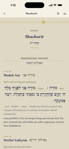 Siddur Or Zarua Screenshot 2 of 6