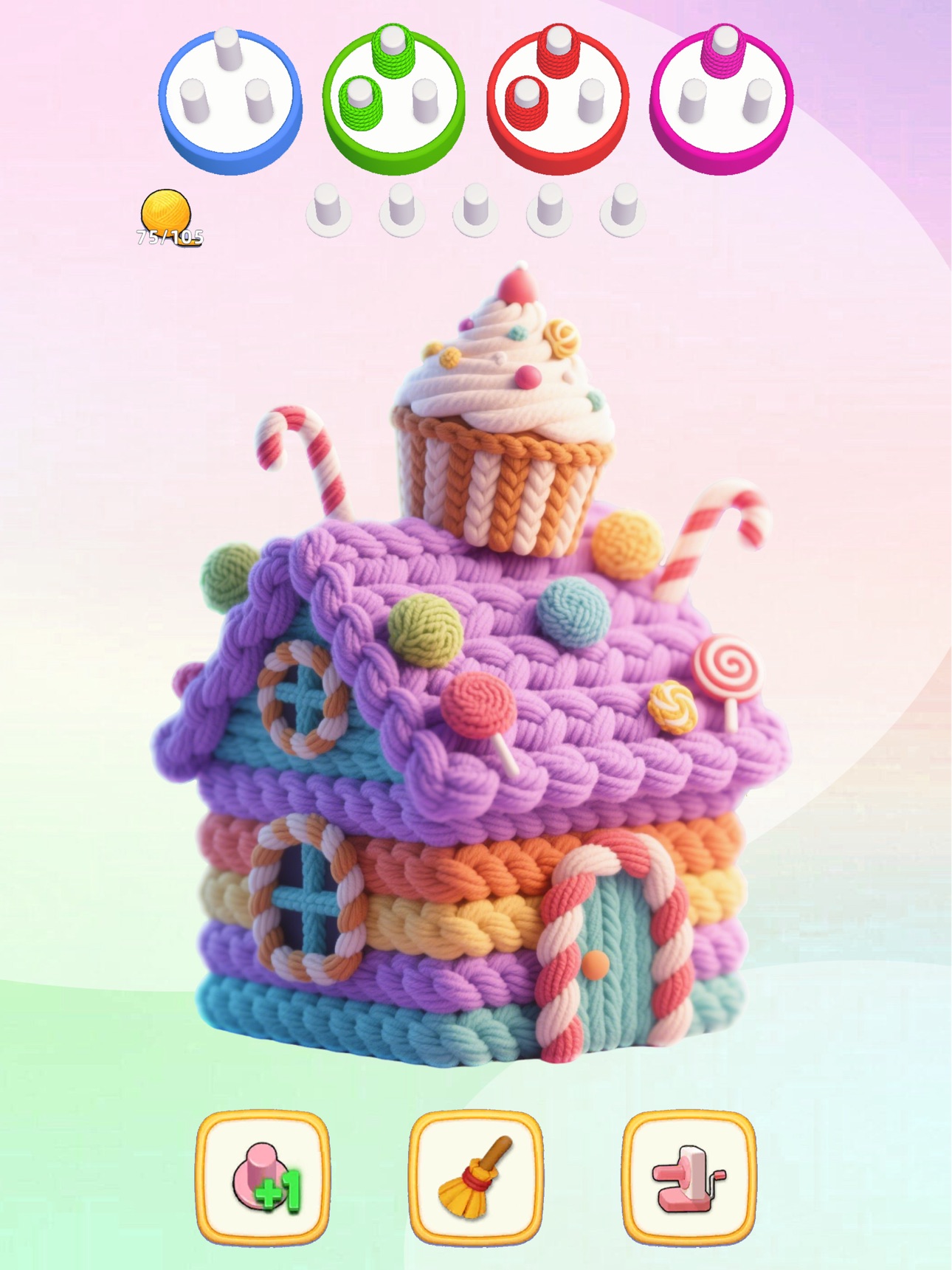 Wool Craze -Yarn Color Sort 3D screenshot 6