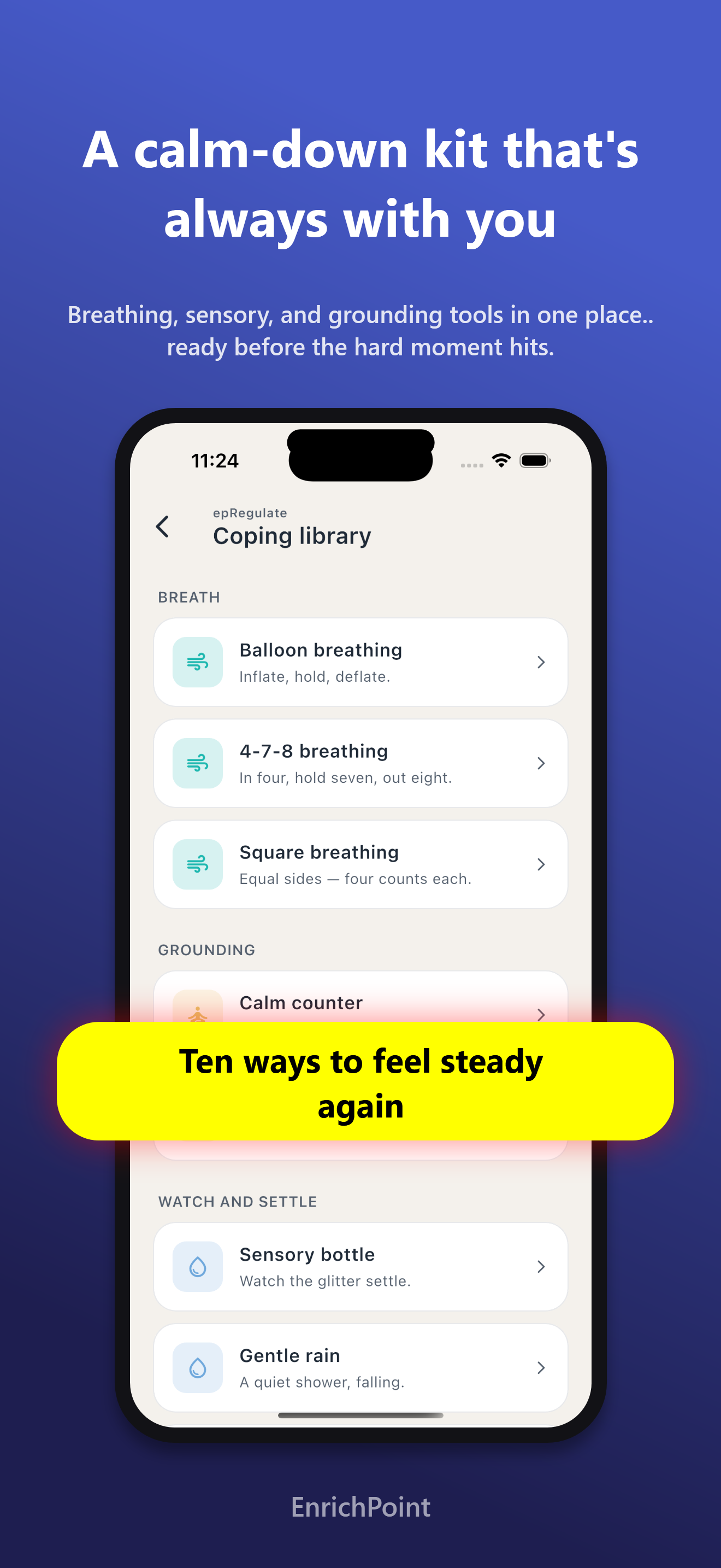 epRegulate screenshot 2
