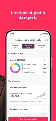 Moneyfarm: Investimenti iPhone screenshot 3