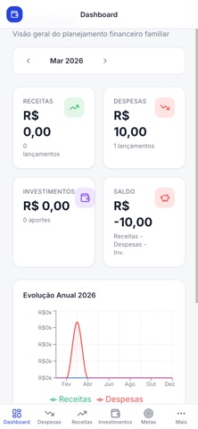 ProspereY: Metas e Economia iPhone screenshot