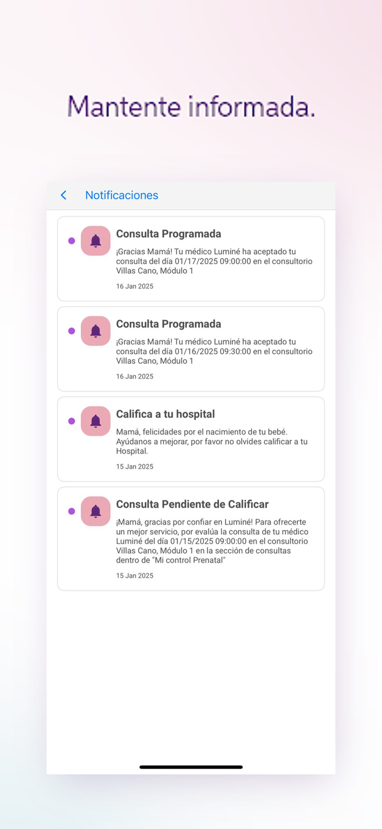 Luminé App screenshot 7