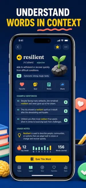 Vocabulary Builder: Word Quiz screenshot 3