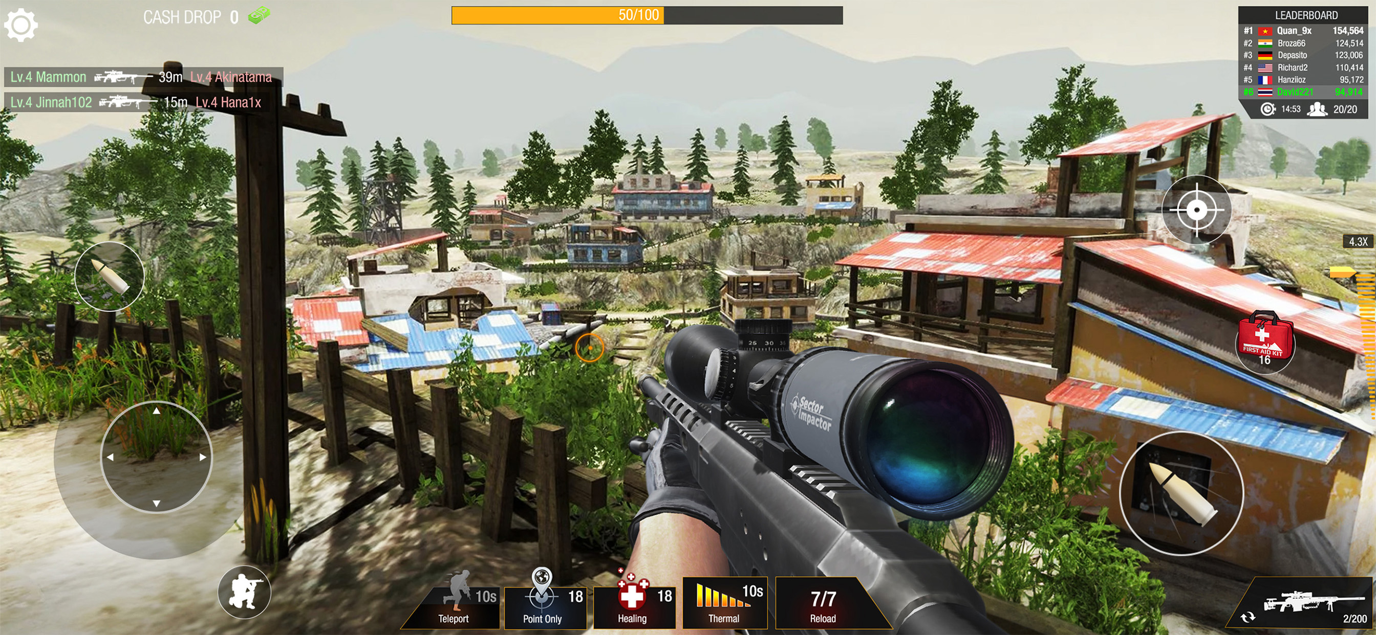 Sniper Warrior: Online PvP screenshot 11
