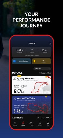 Reebok Connect screenshot