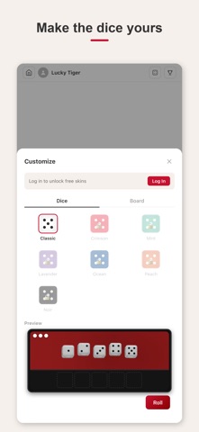 Lucky Dice - Yacht Dice iPhone screenshot