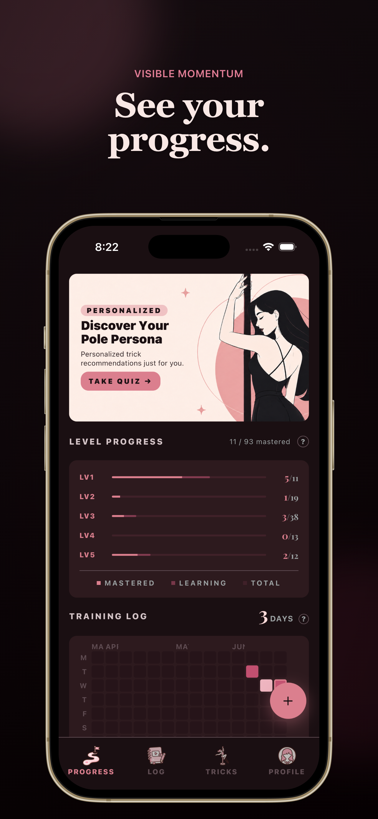 Polara: Pole Dance Tracker screenshot 3