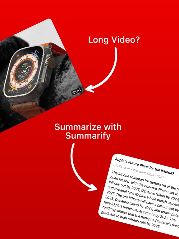 Screenshot #6 pour Summarify: AI For YouTube