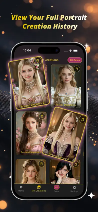 Glamf - AI Court Art screenshot 2
