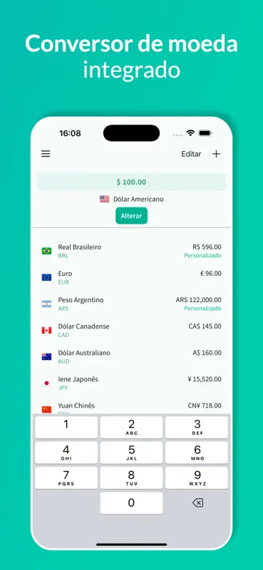 Tripcoin - Orçamento de viagem screenshot 3 of 7