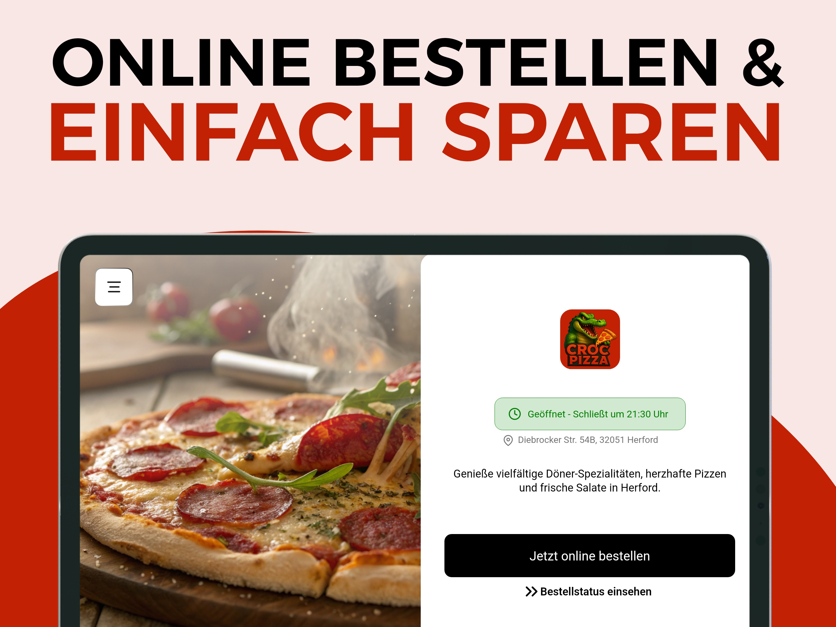 Croc Pizza Herford screenshot 7