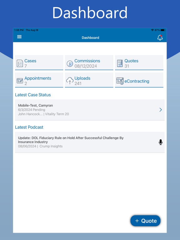 Screenshot #6 pour Crump Life Insurance Services