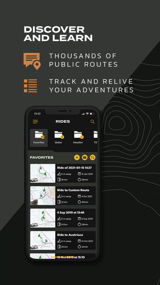 #4. Scenic Motorcycle Navigation (iOS) 由: Applified Life Inc.