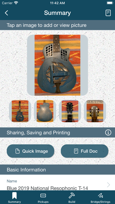 AllMyGuitars Screenshot
