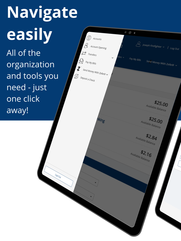 BFCU iMobile iPad screenshot 4 - Finance app