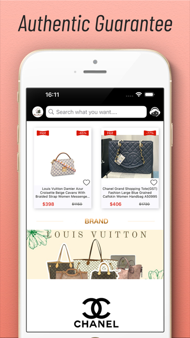 Bag Crush - Buy Luxury Handbag Screenshot