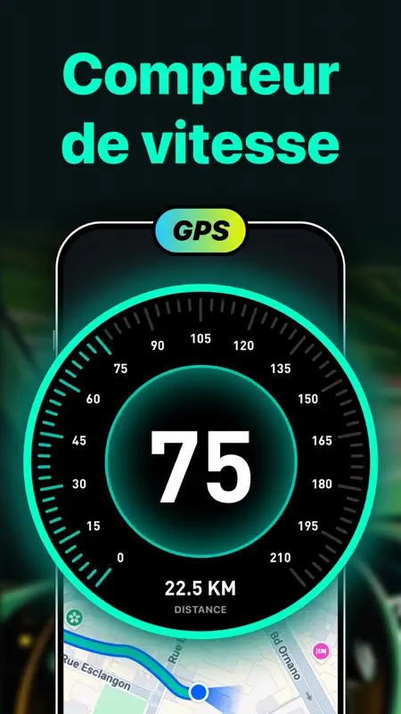 Compteur De Vitesse GPS PRO screenshot 1 of 10