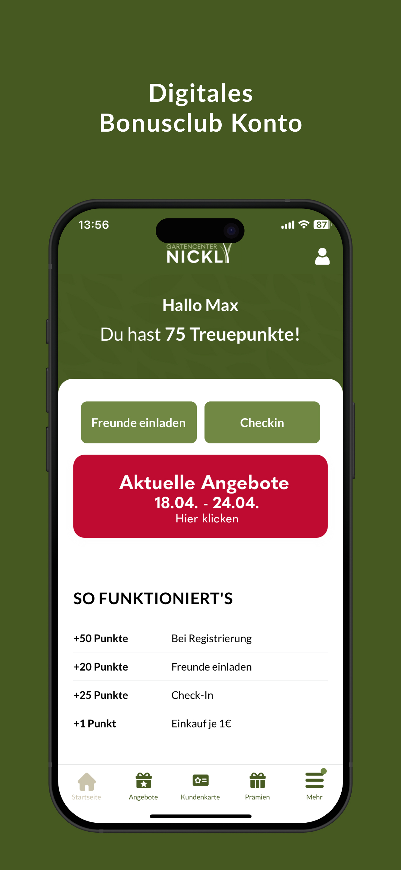 Gartencenter Nickl App