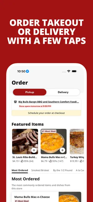 Big Bulls Bangn BBQ screenshot 1