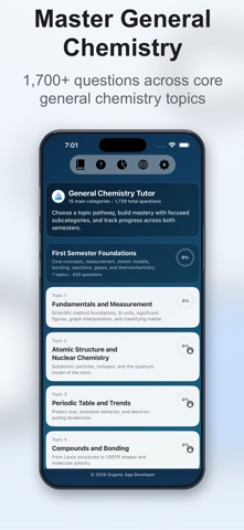 General Chemistry Tutor Screenshot 1 of 4