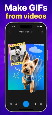 GIF Maker: Edit & Convert Screenshot 1 of 8