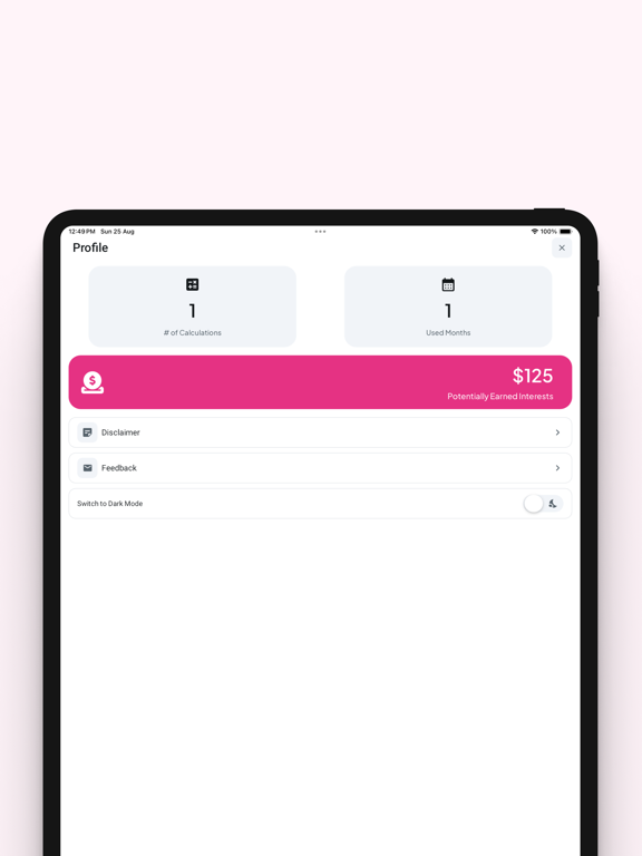 App screenshot