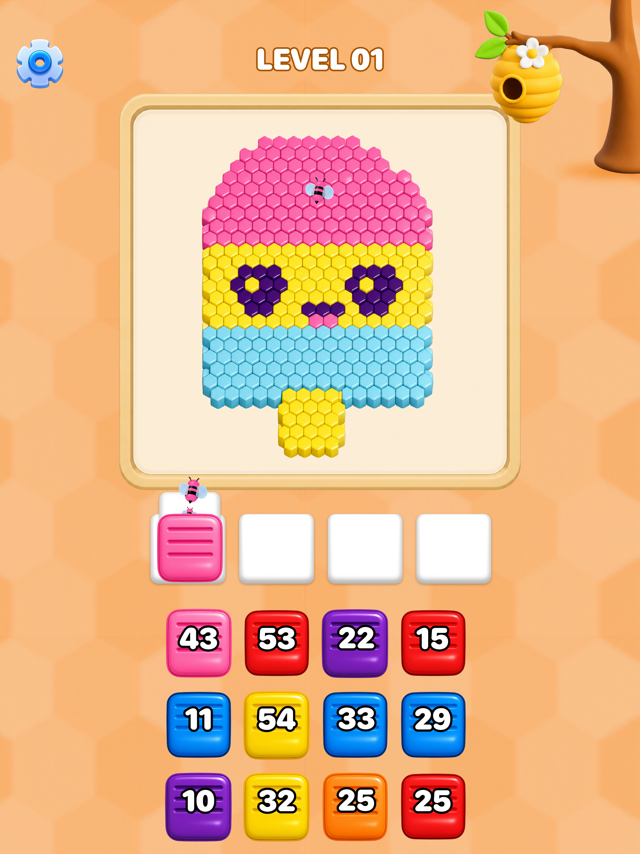 Bee Flow! Pixel Puzzle screenshot 8
