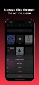 Music App: offline player screenshot