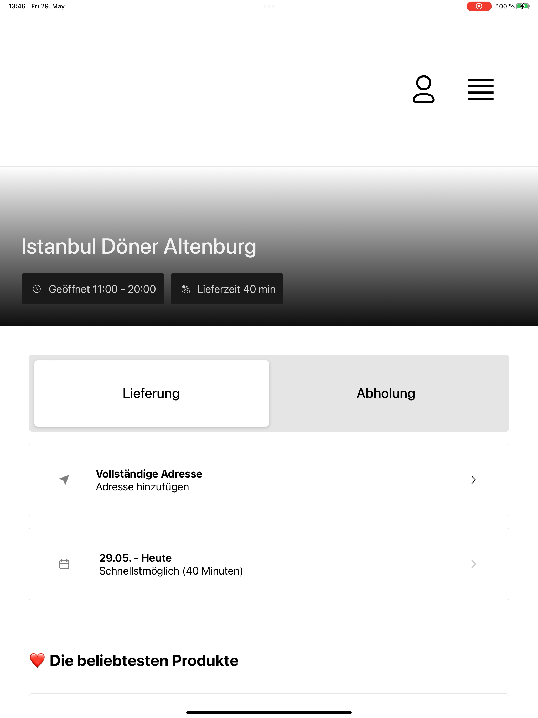Istanbul Döner Altenburg screenshot 5