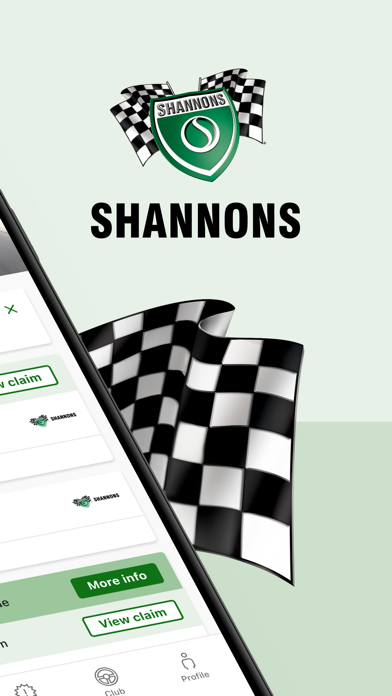 Shannons App Screenshot