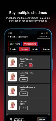 Cinebox Cinemas iPhone screenshot