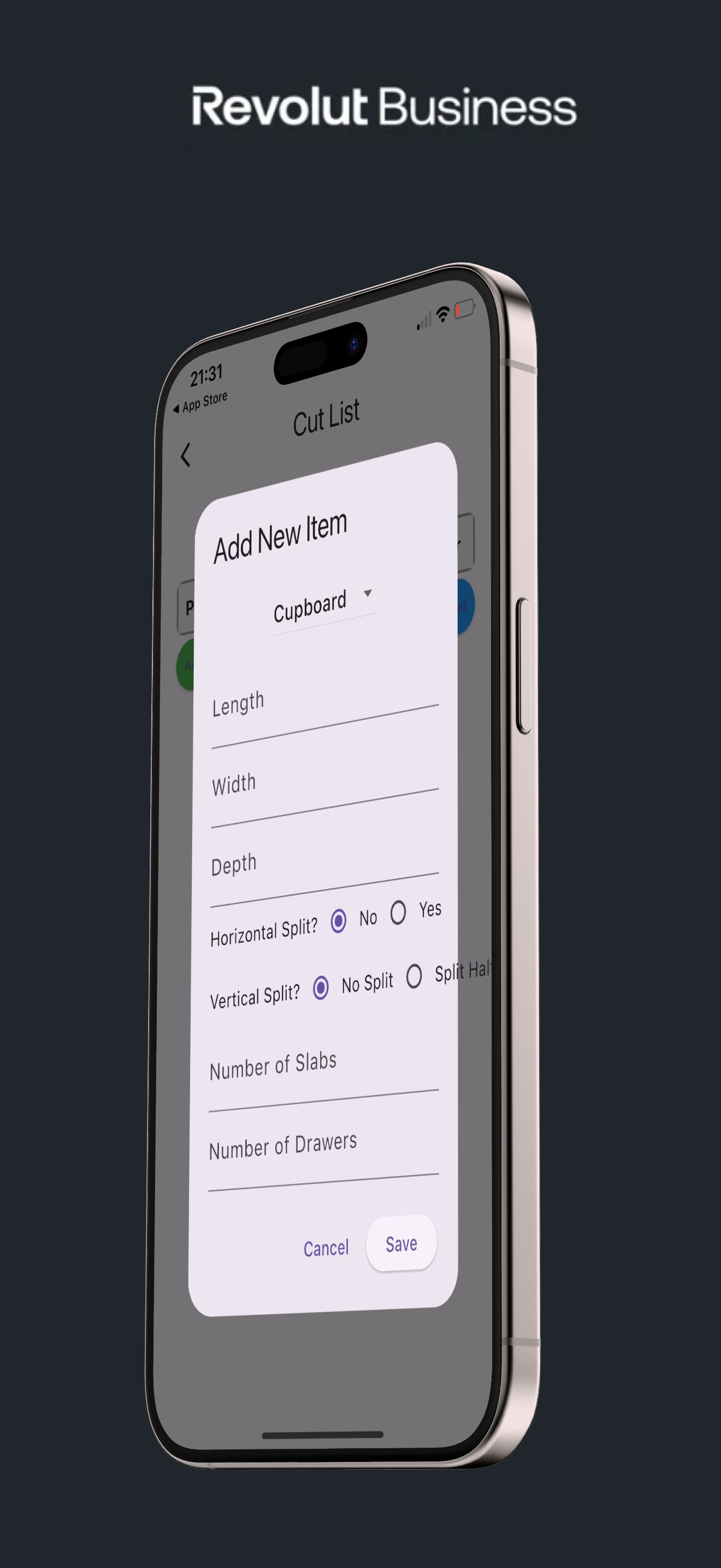 CutList screenshot 4