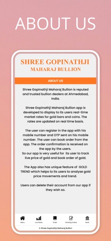ShreeGopinathjiMaharaj Bullion screenshot