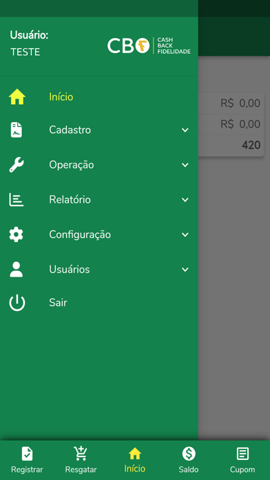 Cashback Fidelidade Screenshot