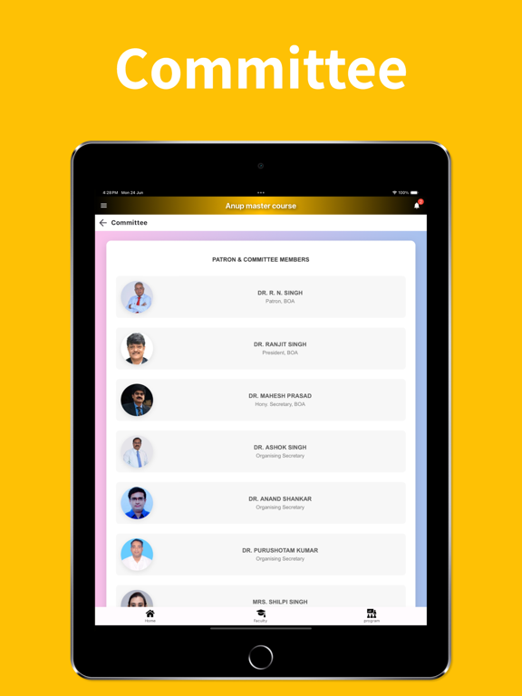 App screenshot