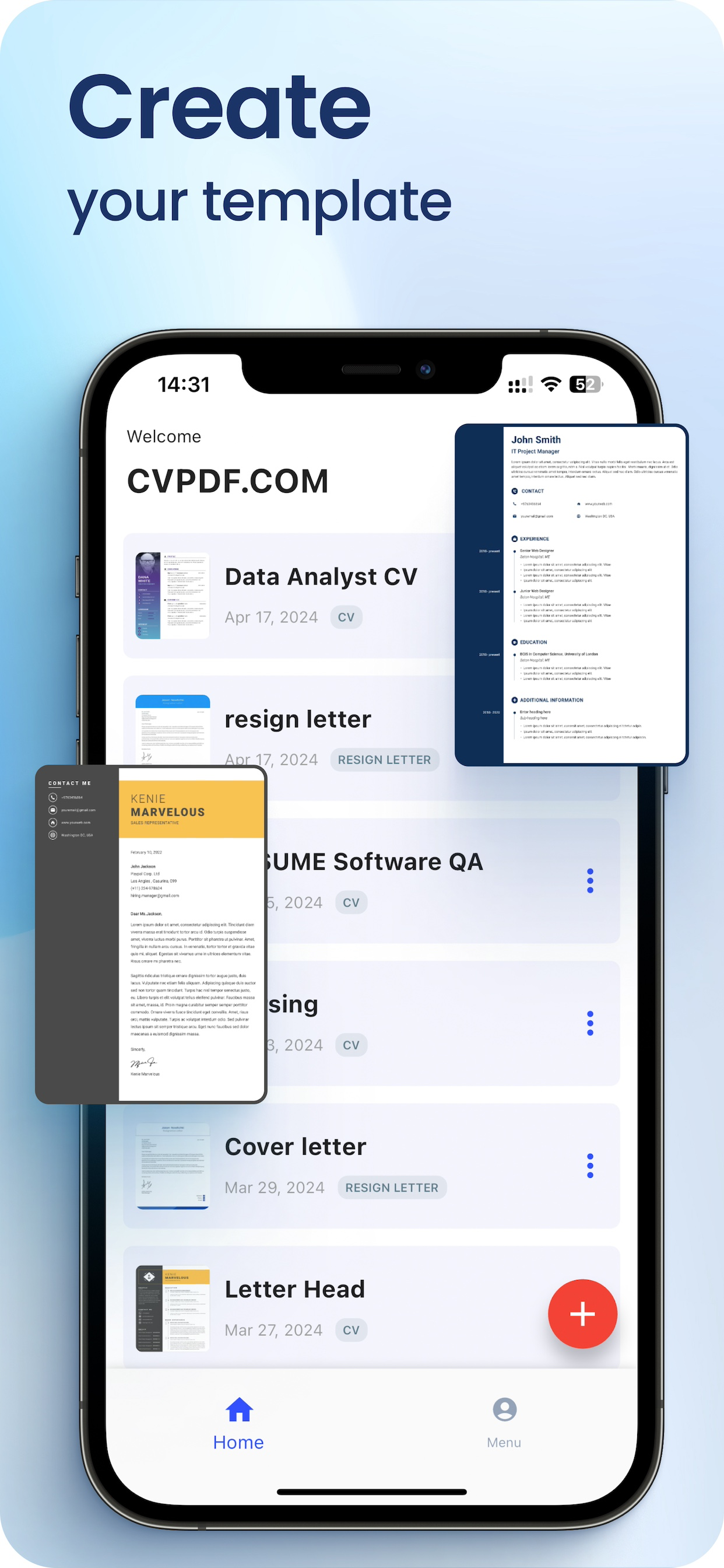 AI Resume & CV Maker
