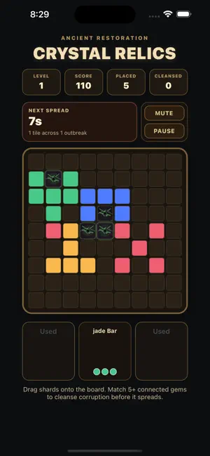 Crystal Relics screenshot 1