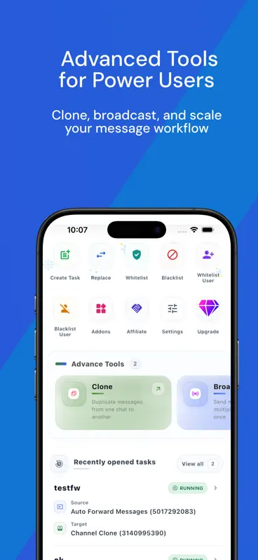 AutoForward For Telegram screenshot 6 of 10