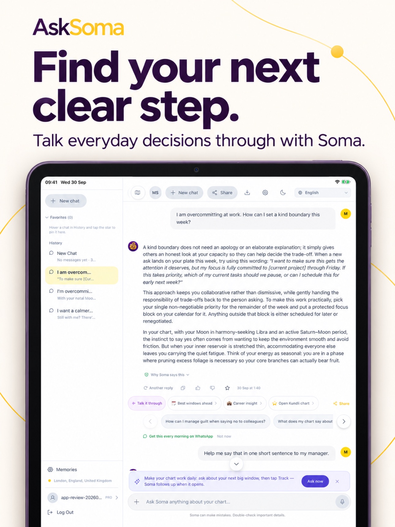 Screenshot 10 of AskSoma: AI Life Mentor
