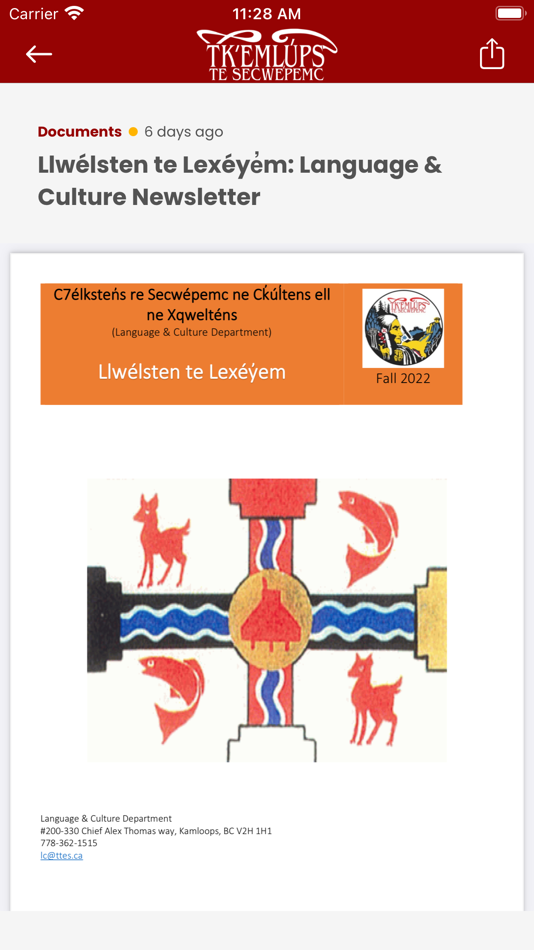 #6. Tk'emlúps te Secwépemc (iOS) 由: Tkemlups te Secwepemc